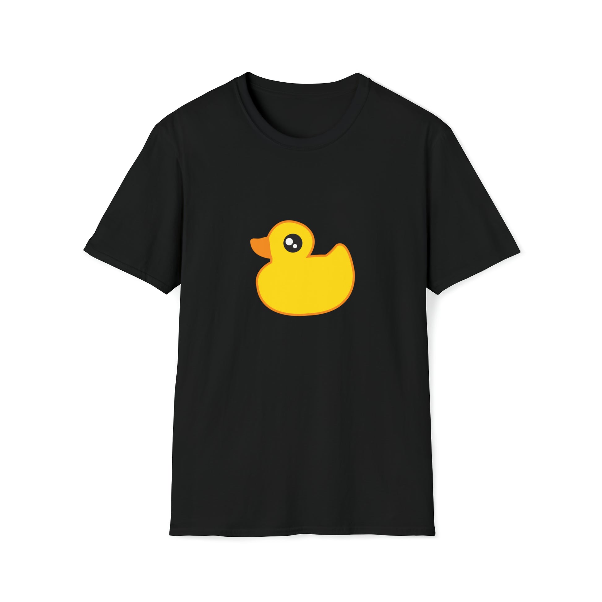 Yellow Rubber Duck black tshirt