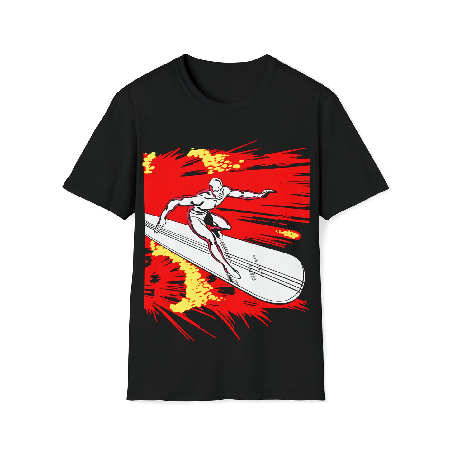Flying Solo Surfer tshirt