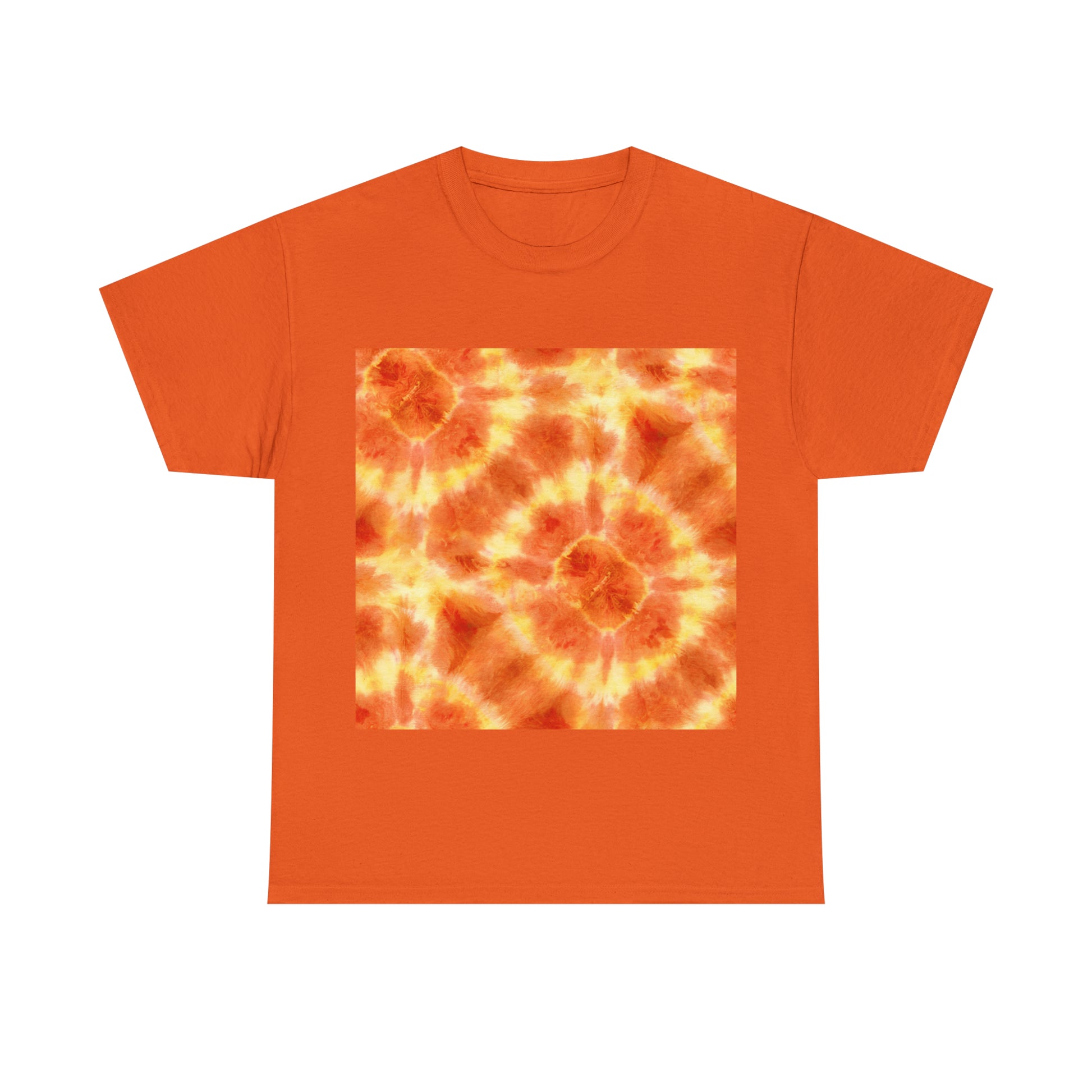 Orange Psychedelic tshirt