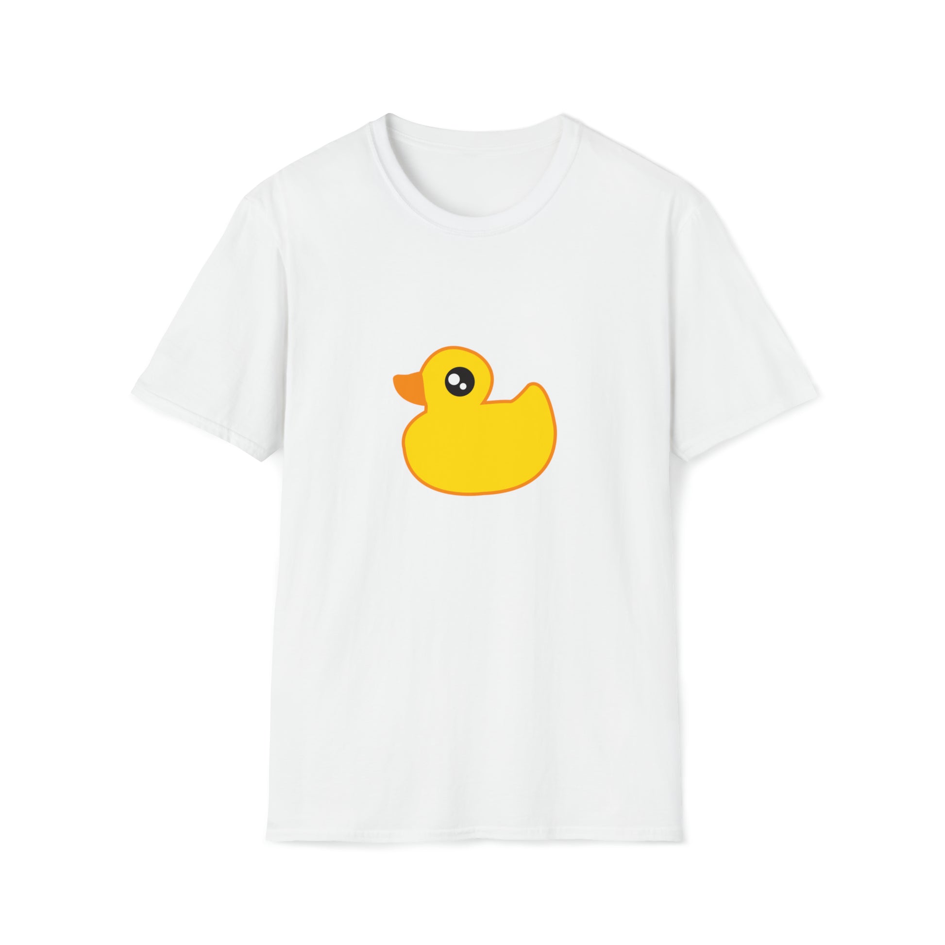 Yellow Rubber Duck white tshirt