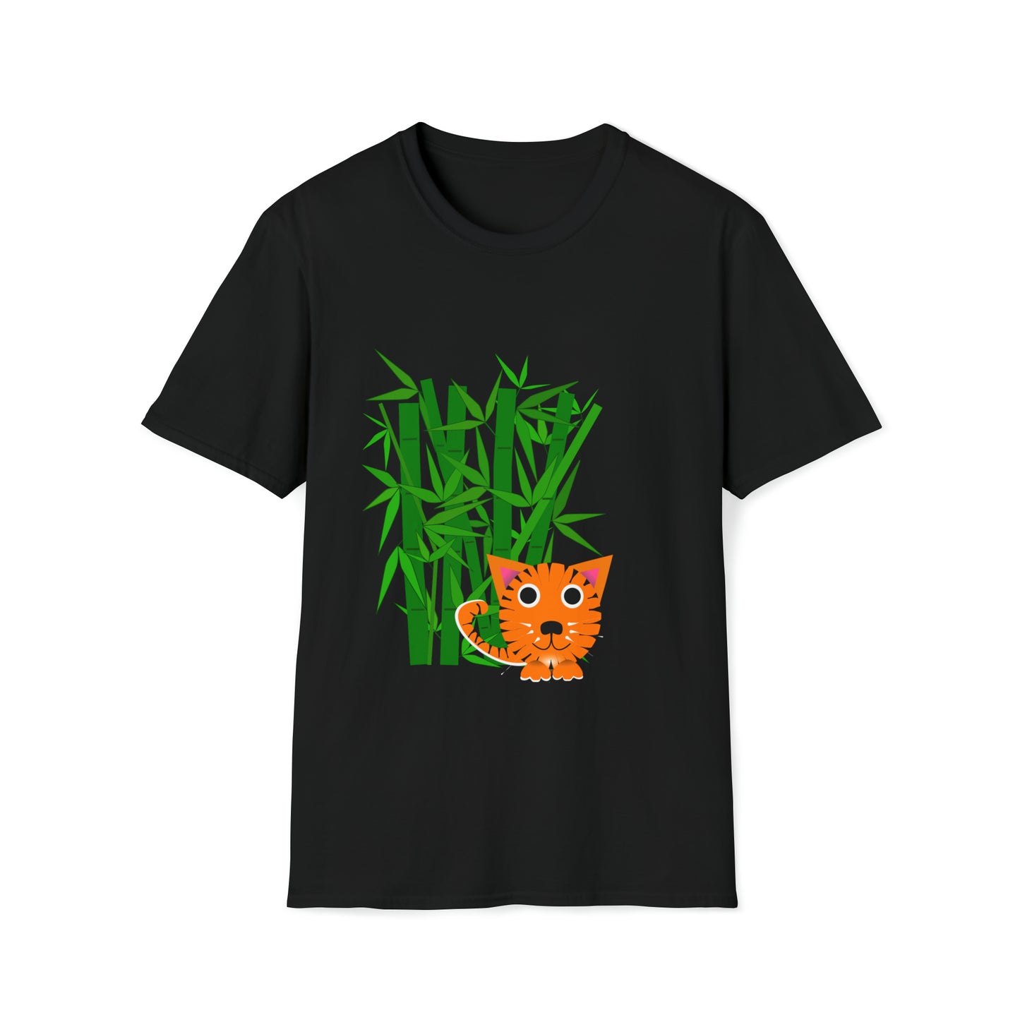 Tiger in the bamboo tshirt