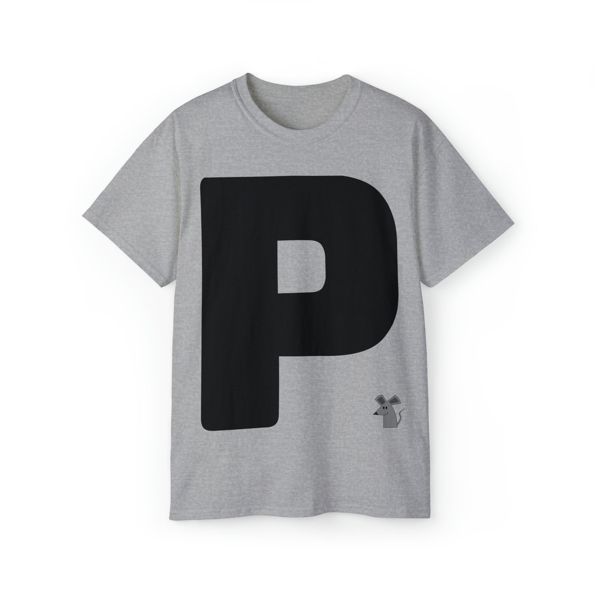 P and mouse tshirt
