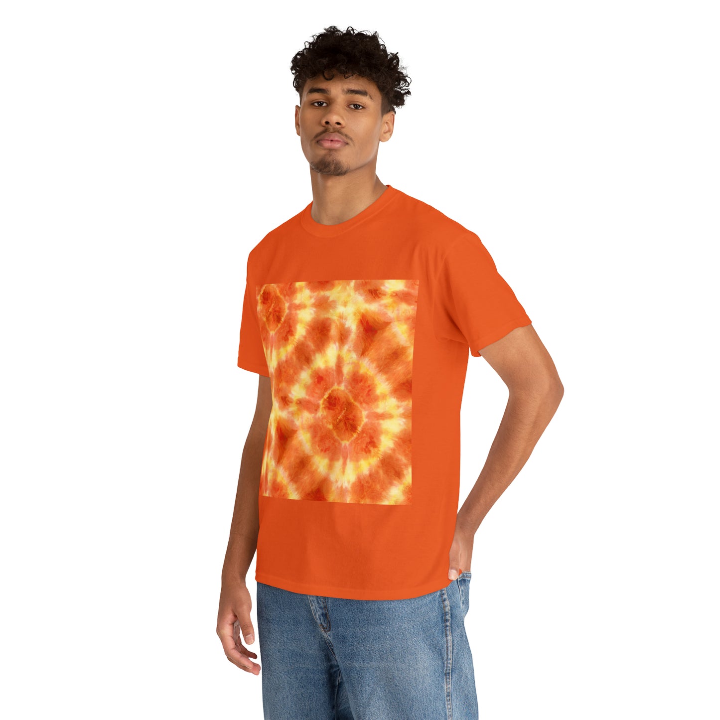 Orange Psychedelic T-Shirt