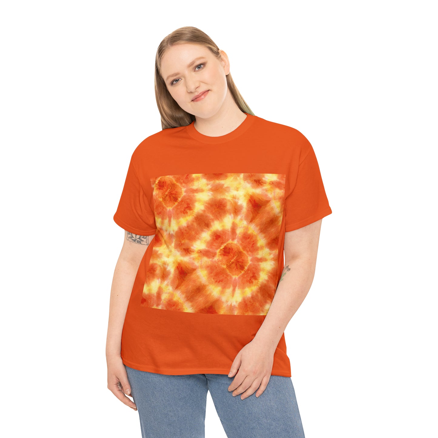 Orange Psychedelic T-Shirt